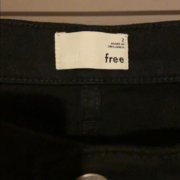 Wilfred Free Black Jean Skirt - Picture 3 of 3